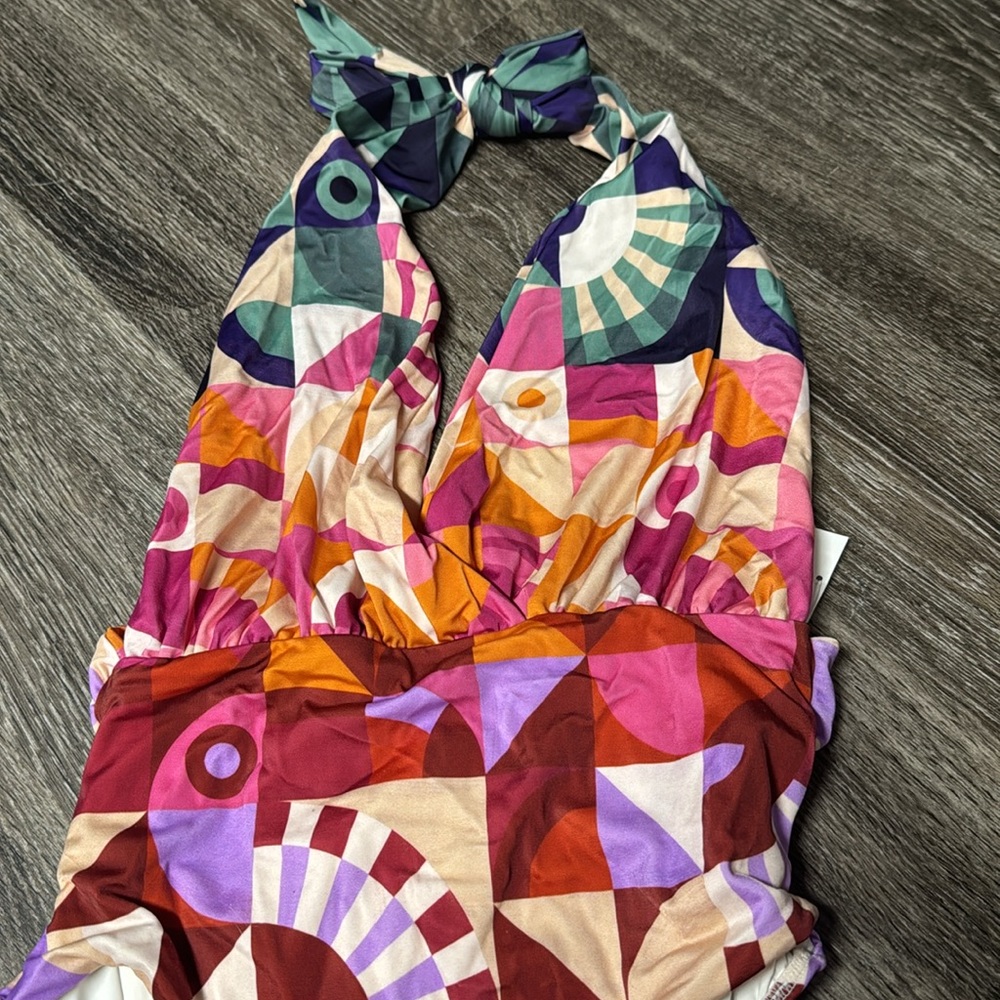 Farm Rio Ombre Graphic Toucans One-Piece Swimsuit, small, $228 - Picture 11 of 16